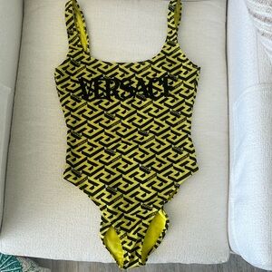 Versace women’s One piece bathing suit. Size 1. Purchased at Bloomingdales NYC